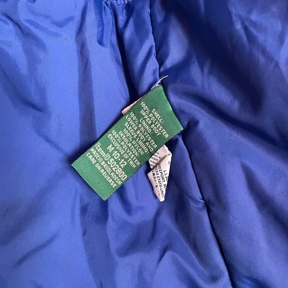 LL Bean waterproof youth ski/snow jacket Kids size M (10/12) - Picture 5 of 6